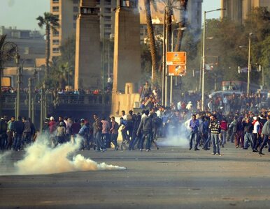 Miniatura: Zamieszki w Kairze. Jedna osoba nie żyje