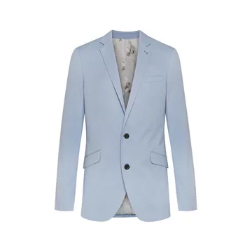 Lniana marynarka w błękitnym kolorze - 195 zł 