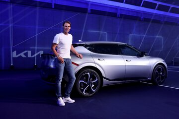 Rafael Nadal i&nbsp;Kia EV6