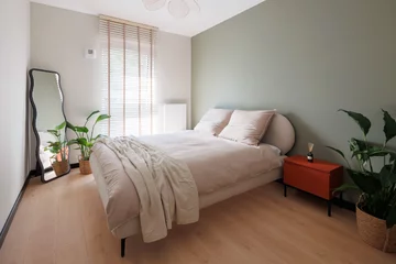 Mieszkanie pokazowe inwestycji Nowa Pabianicka we Wrocławiu zaprojektowała i wyposażyła pracownia architektury wnętrz Decoroom. Aranżację oparto na połączeniu pomarańczu, oliwkowej zieleni, drewna i neutralnej bazy 