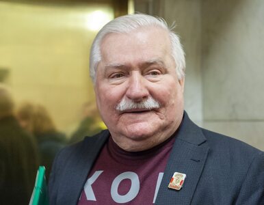 Miniatura: Dziennikarz zapytał Wałęsę o picie wódki z...