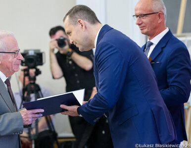 Miniatura: Karol Nawrocki pojawił się w Belwederze....