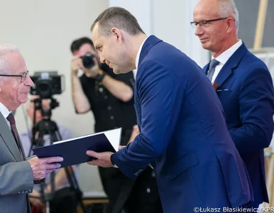Miniatura: Karol Nawrocki pojawił się w Belwederze....