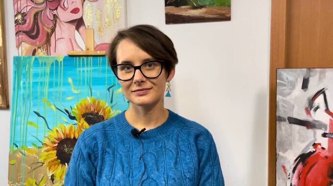 Natalia Radysiuk,  współwłaścicielka szkoły artystycznej