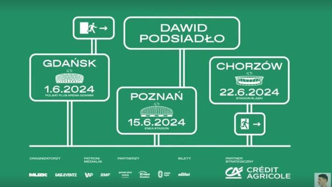 Dawid Podsiadło ogłosił kolejne koncerty