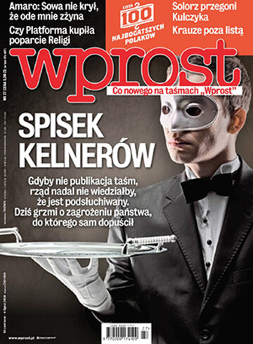 Okładka tygodnika Wprost nr 27/2014 (1635)