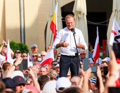 Miniatura: Donald Tusk mówił o śmierci Anastazji....