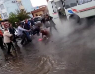 Miniatura: Wypadek na Syberii. Autobus zalała niemal...