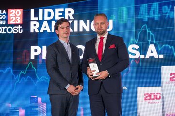 Szymon Krawiec i&nbsp;Piotr Sabat, Członek Zarządu ds. Rozwoju, PKN Orlen SA