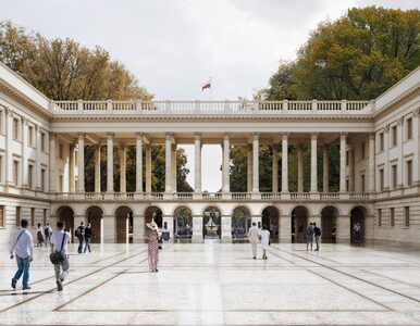 Miniatura: Znamy koncepcję odbudowy Pałacu Saskiego....