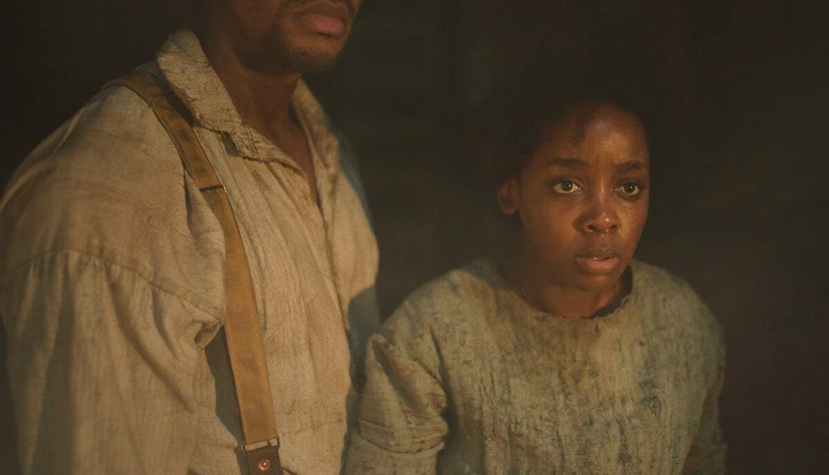 Kadr z serialu „Kolej podziemna” (ang. „The Underground Railroad”) 
