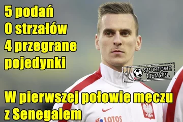 Mem po meczu Polski z Senegalem 