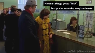 Mem po geście posłanki Lichockiej 