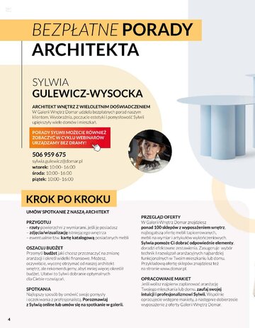 Zainspiruj się! Nowy katalog Galerii Wnętrz DOMAR  to&nbsp;must have dla&nbsp;urządzających dom