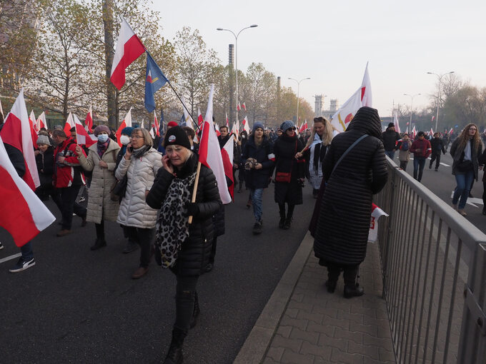 Marsz Niepodległości 2021 w Warszawie