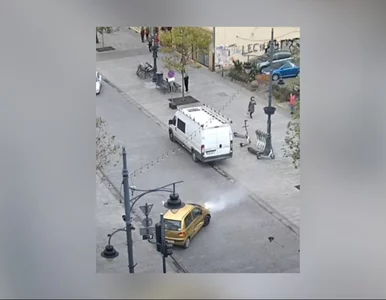 Miniatura: Pościg w centrum Łodzi. Pijany kierowca...