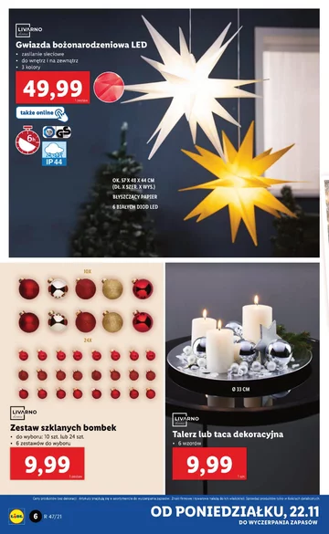 Gazetka Lidla na Black Friday i Black Week 2021 