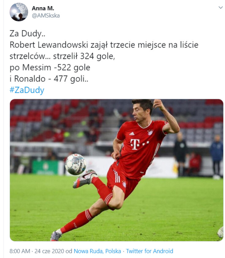 #ZaDudy - ten hasztag zdobył popularność na Twitterze 