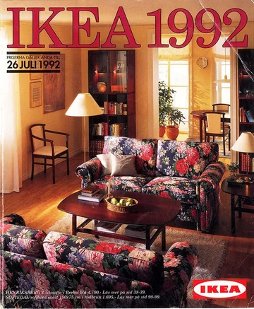 Okładka katalogu IKEA z 1992 roku 