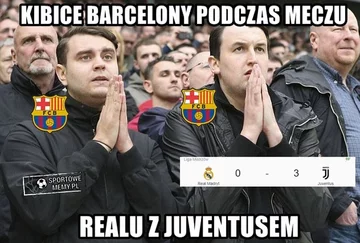 Mem po meczu Real-Juventus 