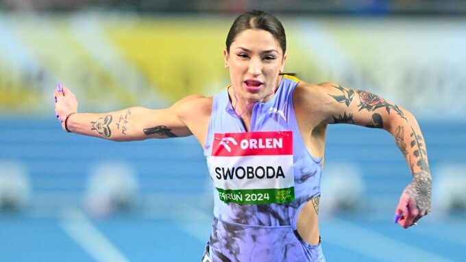 Ewa Swoboda z najlepszym wynikiem na świecie w biegu na 60 metrów