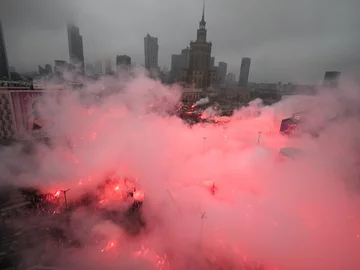 Marsz Niepodległości w Warszawie 