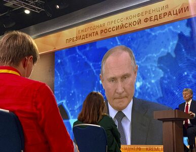 Miniatura: Na dorocznej konferencji Władimira Putina...