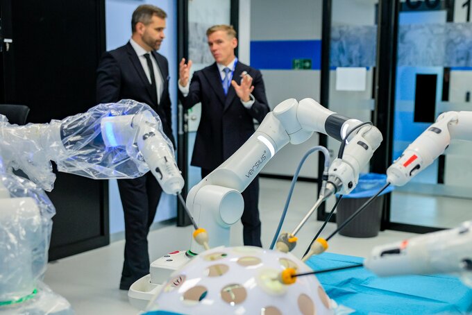 Otwarcie Centrum Kompetencji Chirurgii Robotycznej