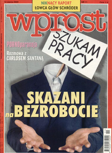 Okładka tygodnika Wprost nr 11/2000 (902)