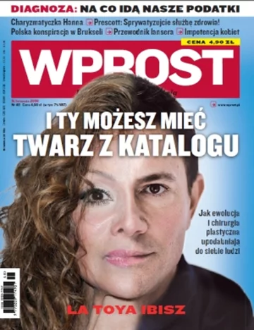 Okładka tygodnika Wprost nr 48/2009 (1401)