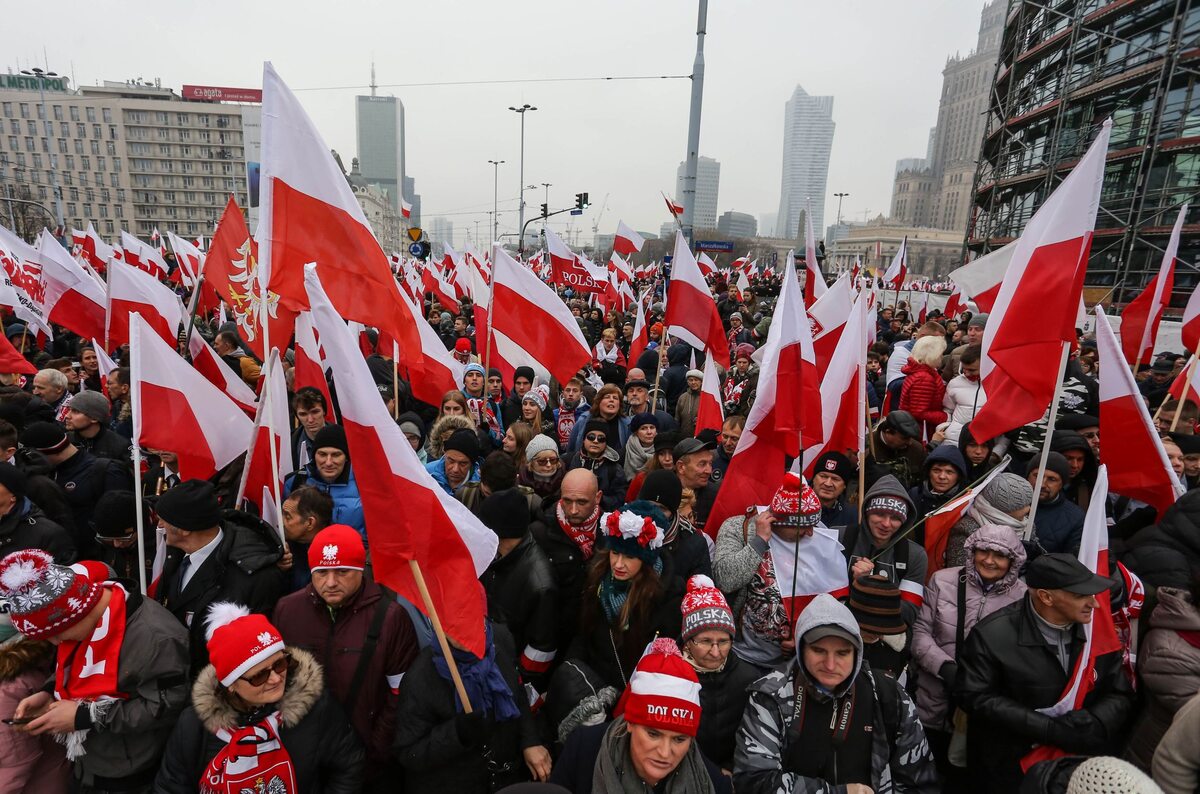 Marsz "Dla Ciebie Polsko" w Warszawie 