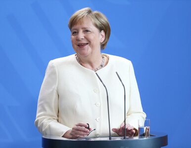 Miniatura: Drgawki Angeli Merkel. Większość Niemców...