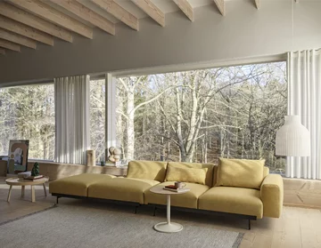 Meble wypoczynkowe do salonu, sofa Connect, Muuto 