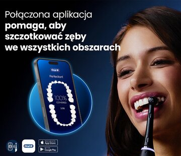 Połączona aplikacja pomaga, aby&nbsp;szczotkować zęby we&nbsp;wszystkich obszarach