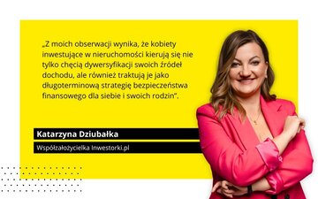 Katarzyna Dziubałka, wsp&oacute;łzałożycielka Inwestorki.pl