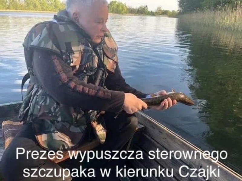 Mem komentujący drugą awarię kolektora oczyszczalni „Czajka” 