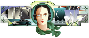 Doodle na&nbsp;cześć Tamary Łempickiej