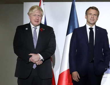 Miniatura: Borisa Johnsona mdliło na myśl o Macronie?...