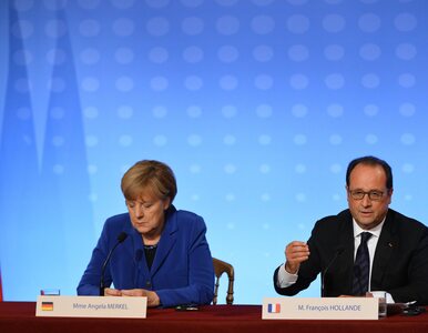 Miniatura: Merkel i Hollande w PE. "Najwyższy czas,...