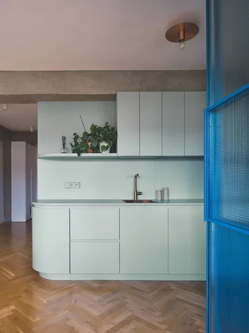 Mieszkanie w bloku z lat 50., projekt B² Architecture 