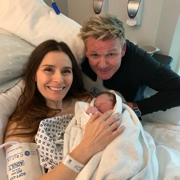 Gordon Ramsay z rodziną 