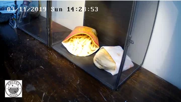 Tak burger prezentował się 3 listopada 2019 r. 