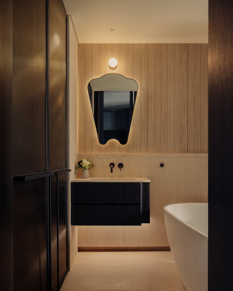 Wnętrze, które prowadzi do rozluźnienia ciała i umysłu, projekt 932 Design Group