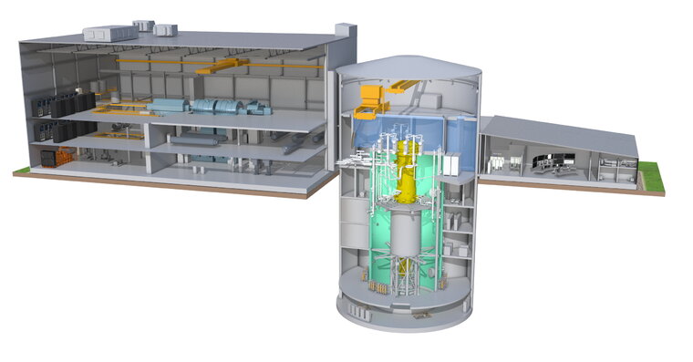 Przykład SMR - reaktor BWR-300 od GE Hitachi