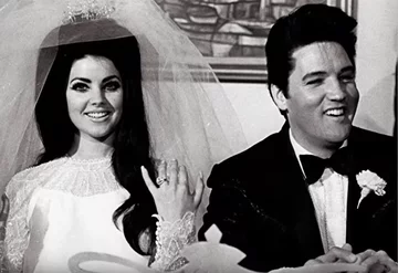 Elvis Presley i Priscilla Presley 