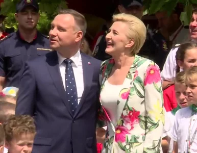 Miniatura: Andrzej Duda i Agata Duda zaśpiewali...