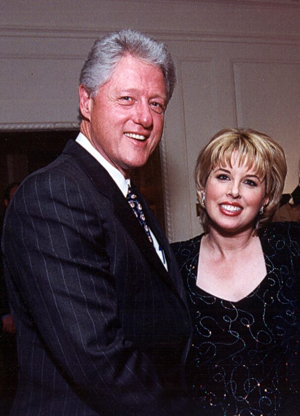 Rita Cosby i Bill Clinton 