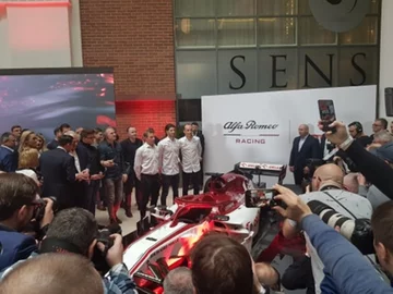 Konferencja Alfa Romeo Racing Orlen 