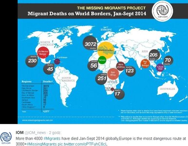 Miniatura: Ponad 3 tys. imigrantów zginęło na Morzu...