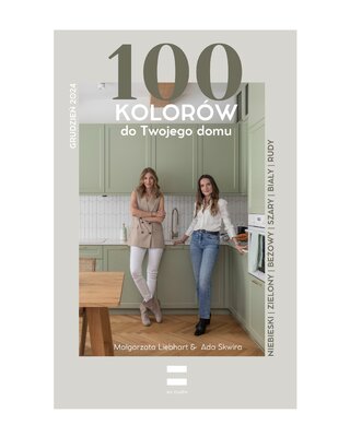 Okładka poradnika „100 kolorów do Twojego domu”